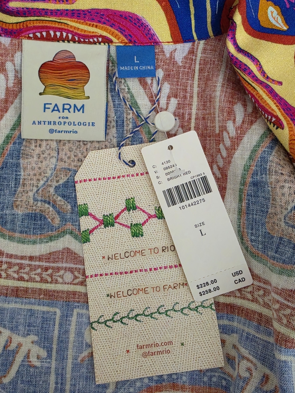 FARM Rio Multicolor Printed Dress - Picture 2 of 2